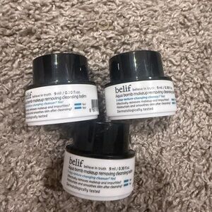 Belif Aqua Bomb Makeup Removing Cleansing Balm - Black and White